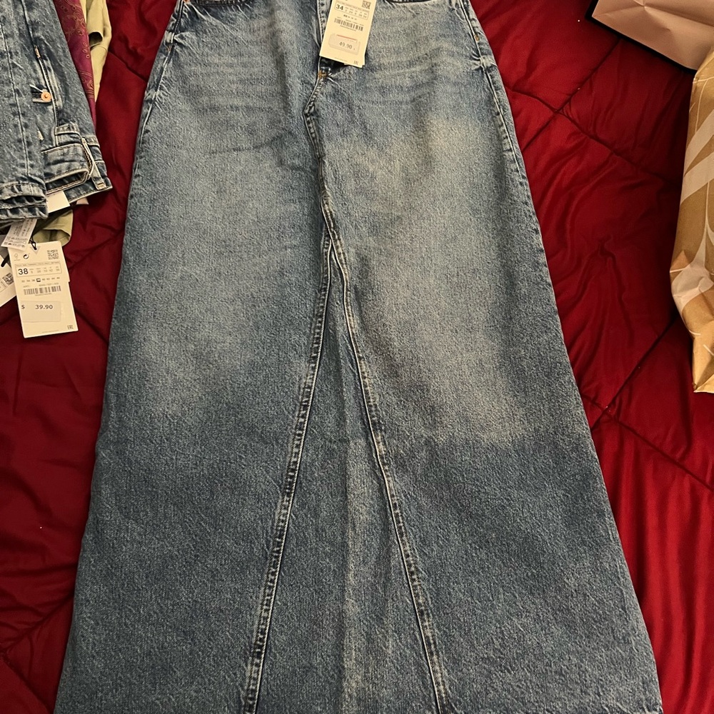 Zara, size 34 (2), blue